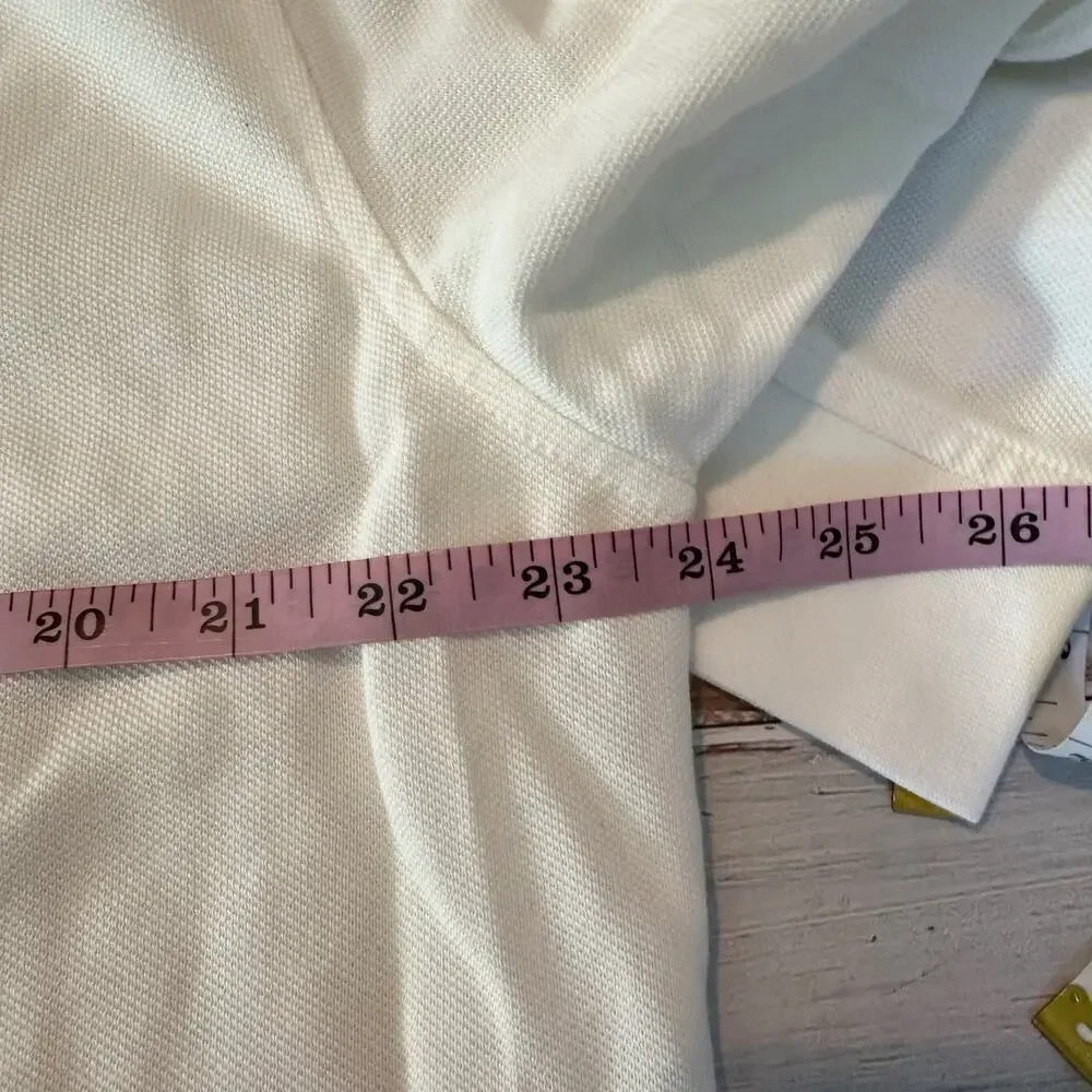 5.11 Tactical Series Long Sleeve White T Shirt Pen Pocket Size Large